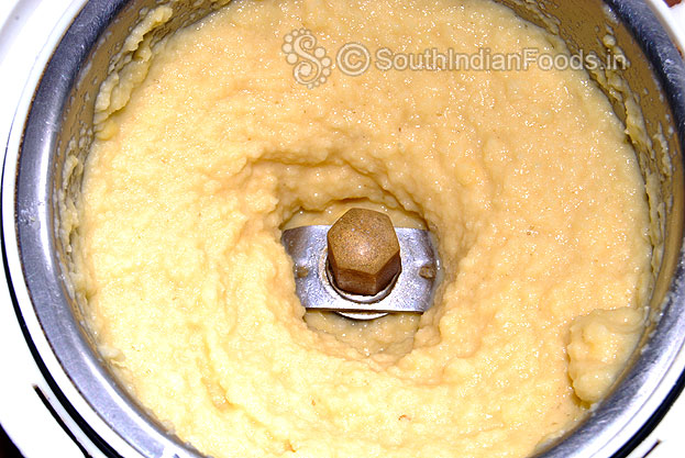 Ground moong dal paste