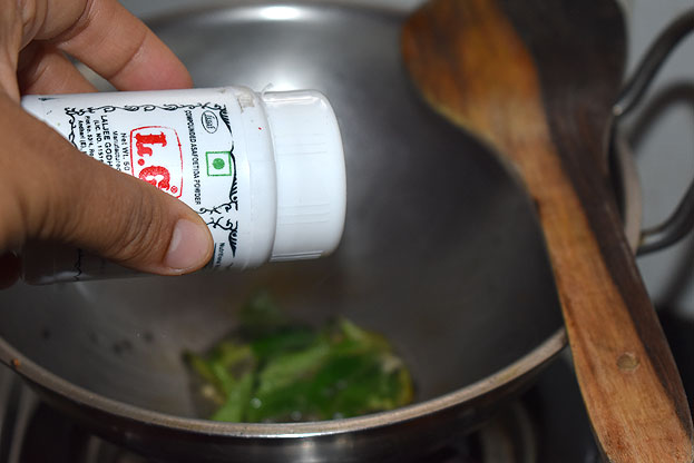 Add asafoetida