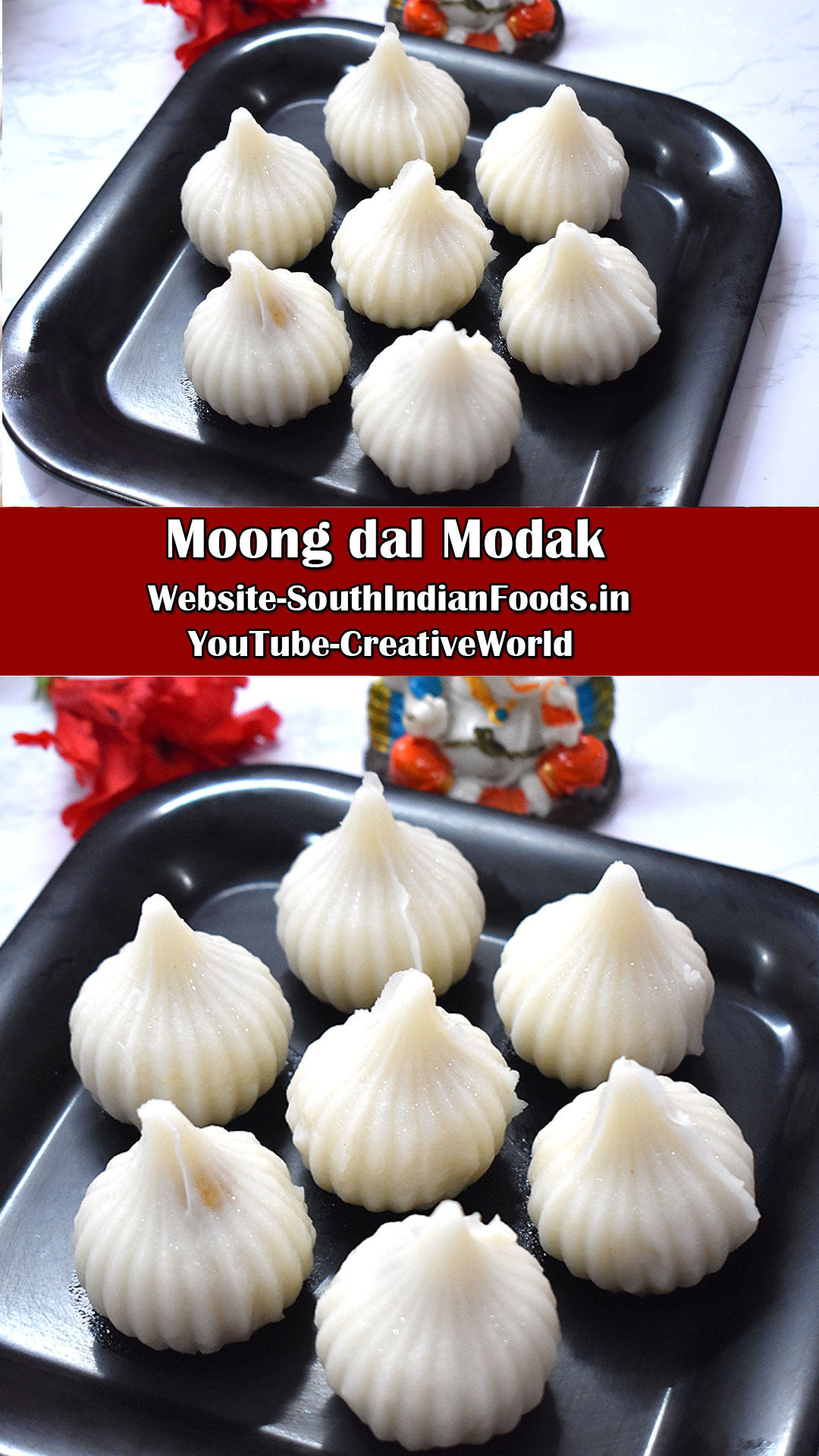 Moong dal modak