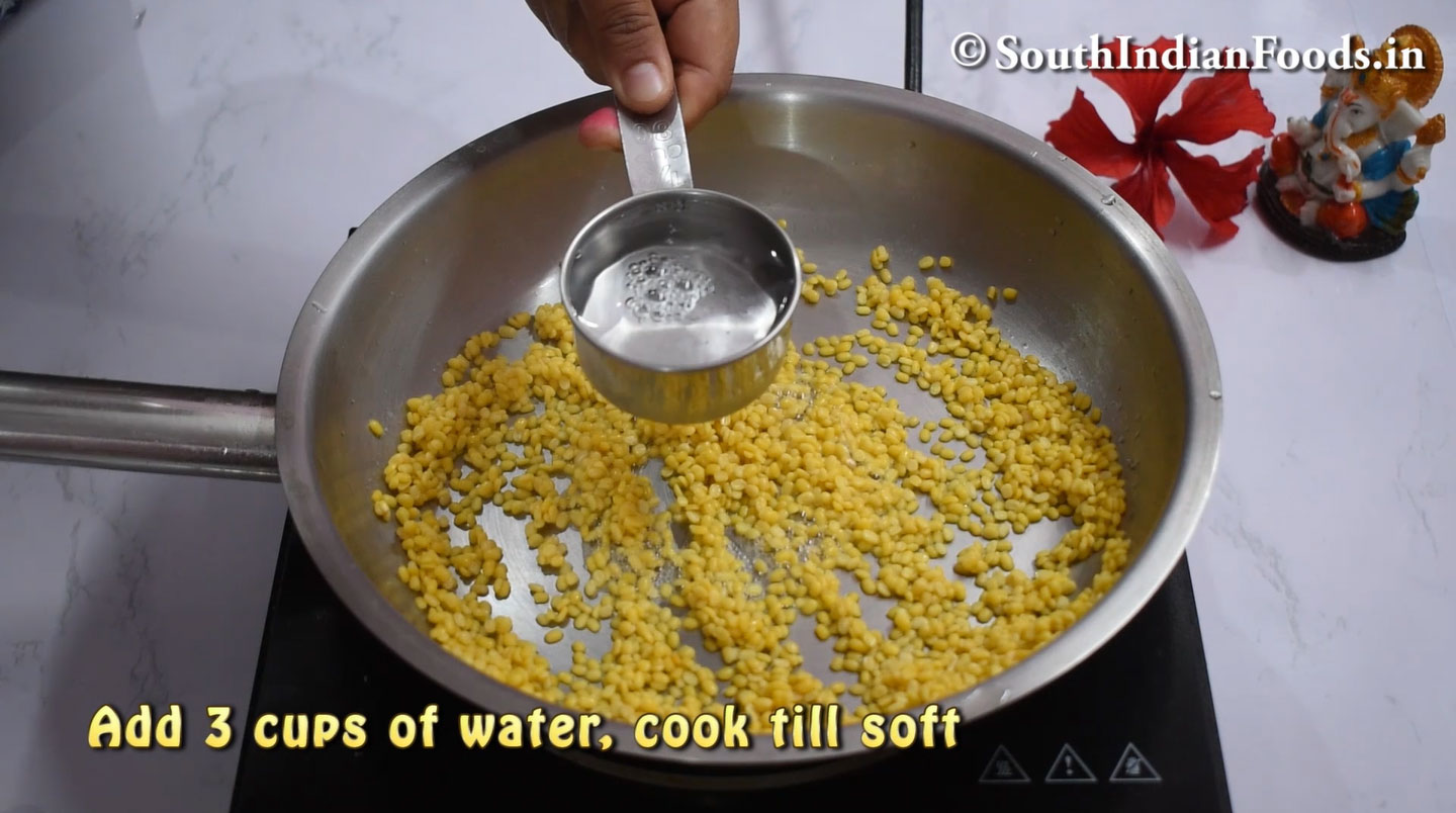 Moong dal modak