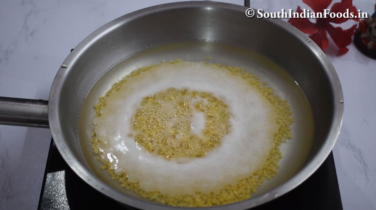 Moong dal modak