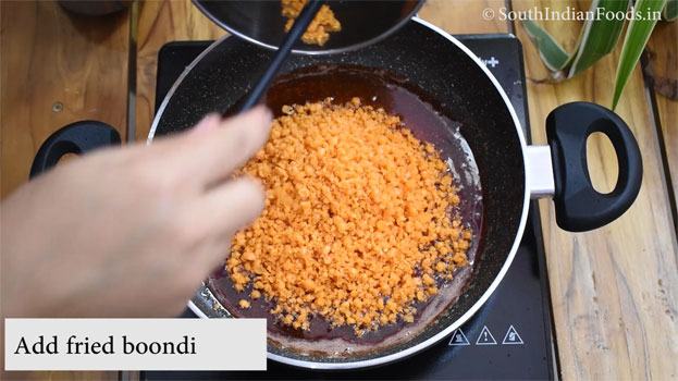 Motichoor ladoo recipe step 24