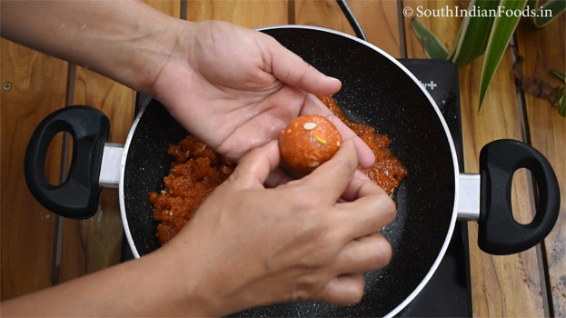 Motichoor ladoo recipe step 36