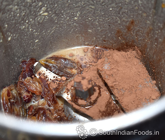 Add cocoa powder