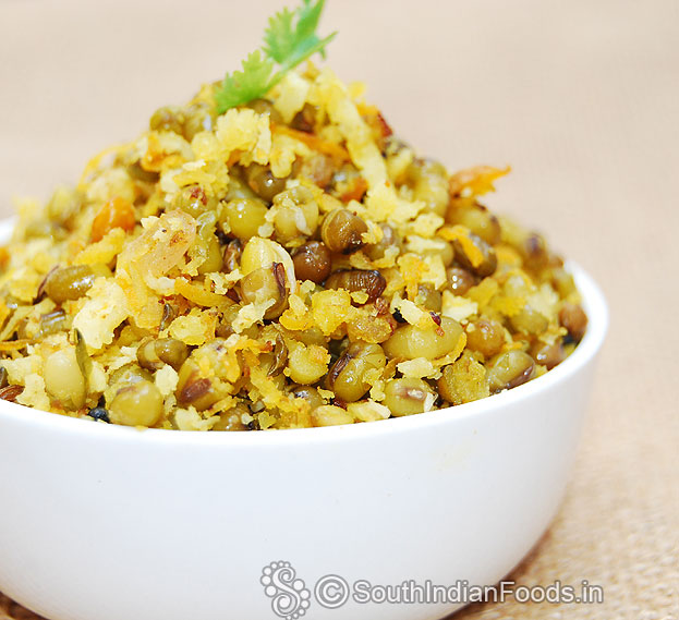 Mung bean sundal