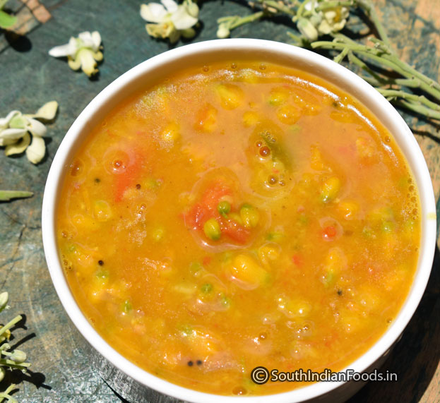 Perfect murungai poo sambar
