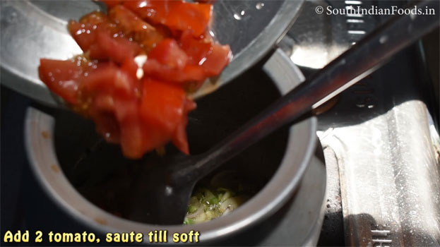 murungai poo sambar step 4
