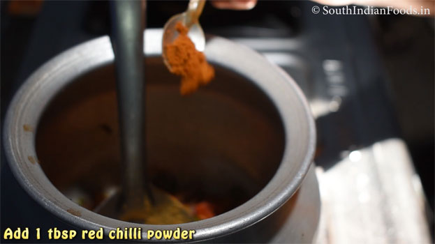 murungai poo sambar step 5