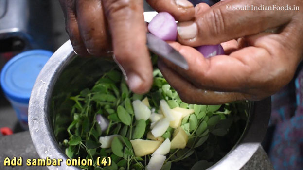 murungai keerai soup step 3