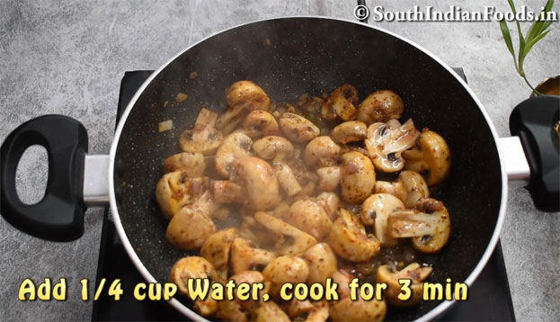 Mushroom white sauce pasta recipe step 12