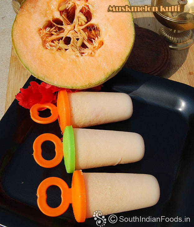 Muskmelon kulfi