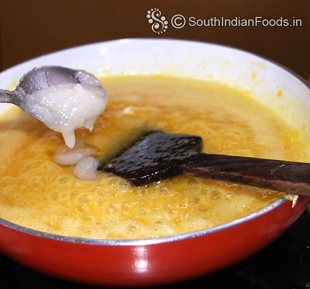 Add coconut oil mix well