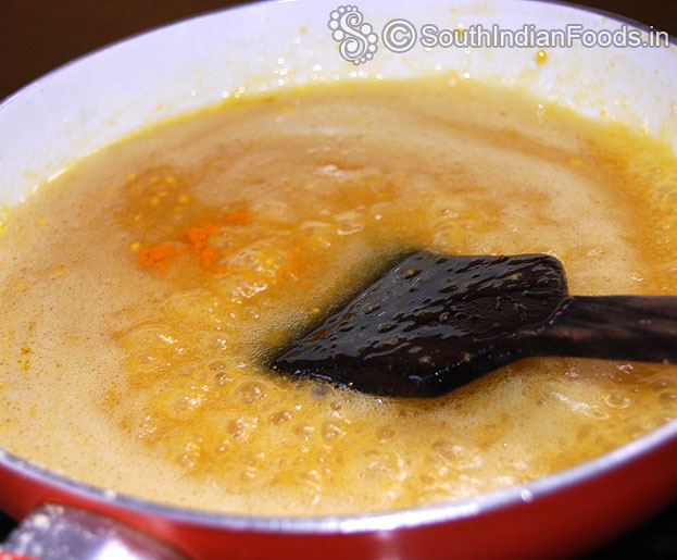 Add turmeric powder mix well