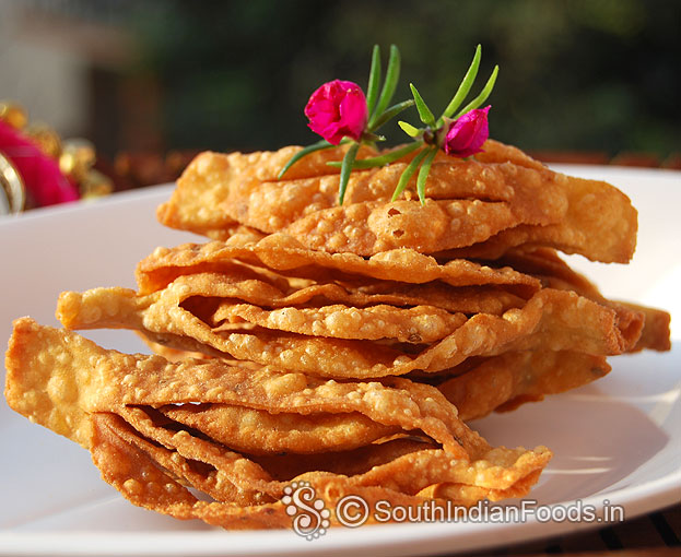 Bengali style savoury champakali snack