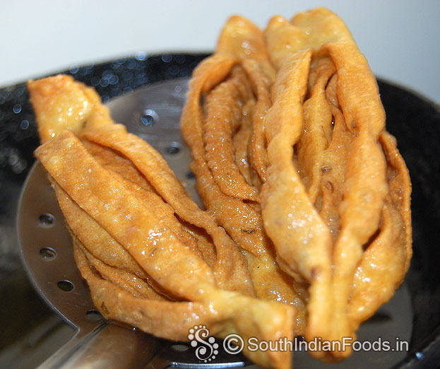 Crispy champakali namkeen ready