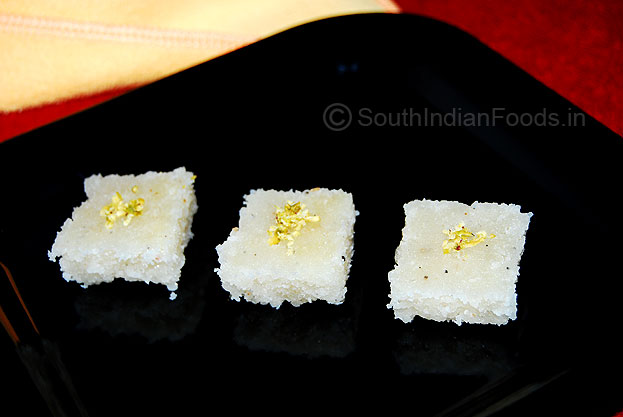 Nariyal barfi