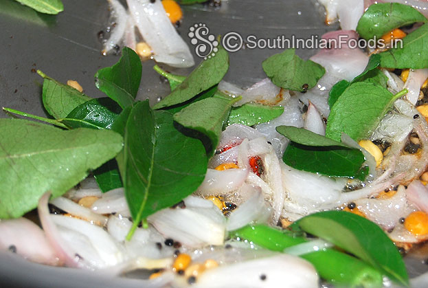 Add curry leaves