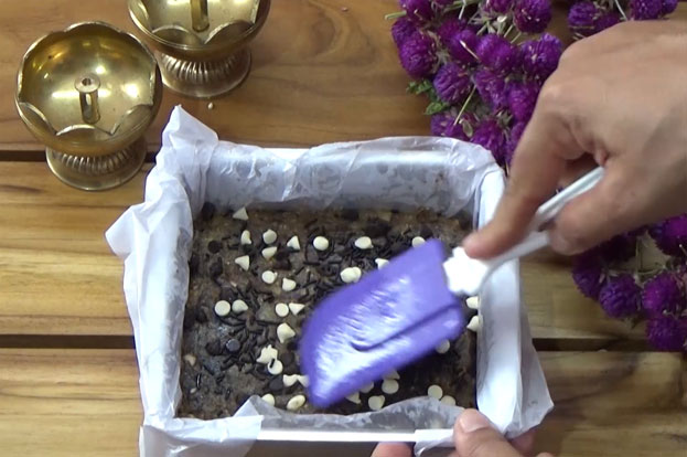 Add chocolate chips
