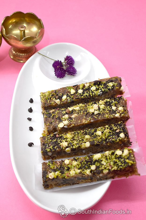 No sugar energy bars