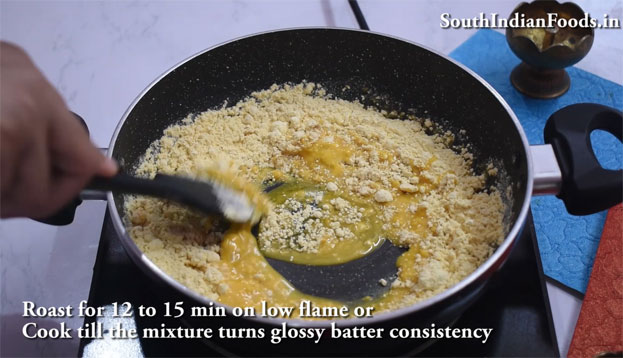 No consistency Mysorepak step 3