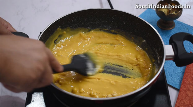 No consistency Mysorepak step 4