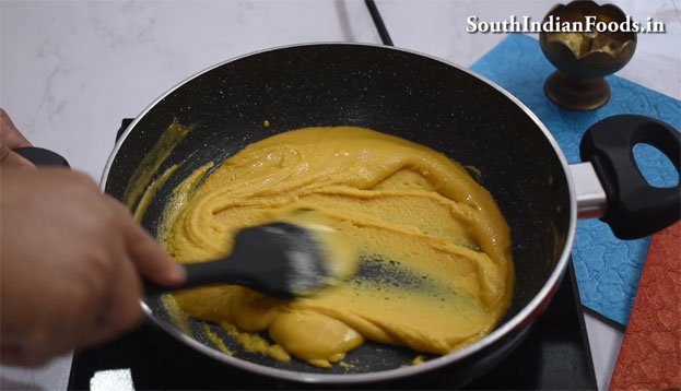 No consistency Mysorepak step 5