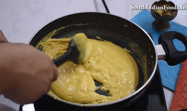 No consistency Mysorepak step 6
