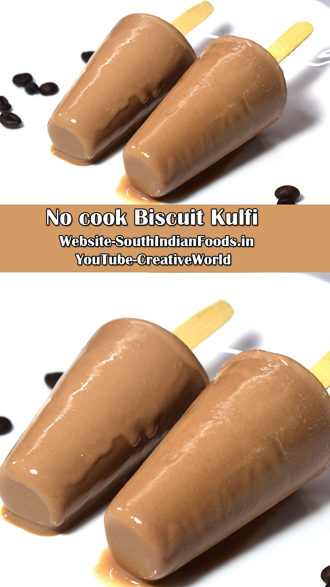 no cook biscuit kulfi