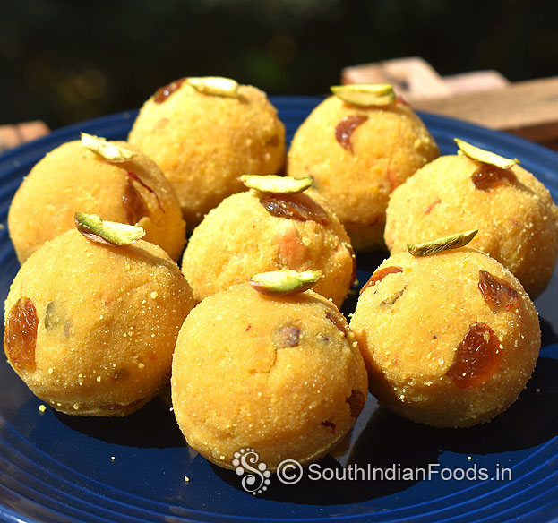 No fry motichur ladoo