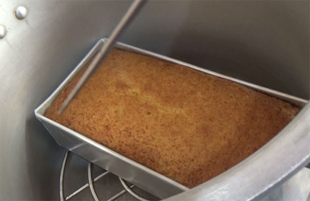 Its comes out clean, perfectly ready, carefully remove it from pressure cooker