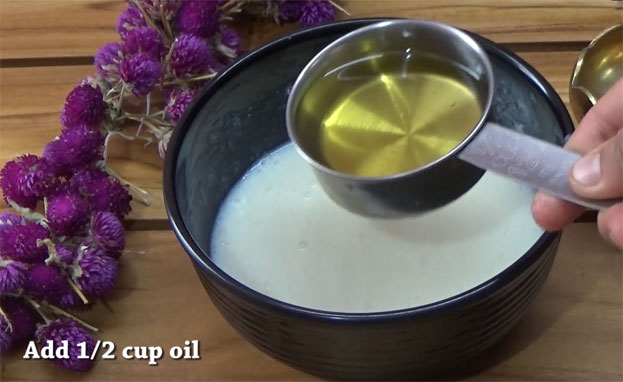 Add oil