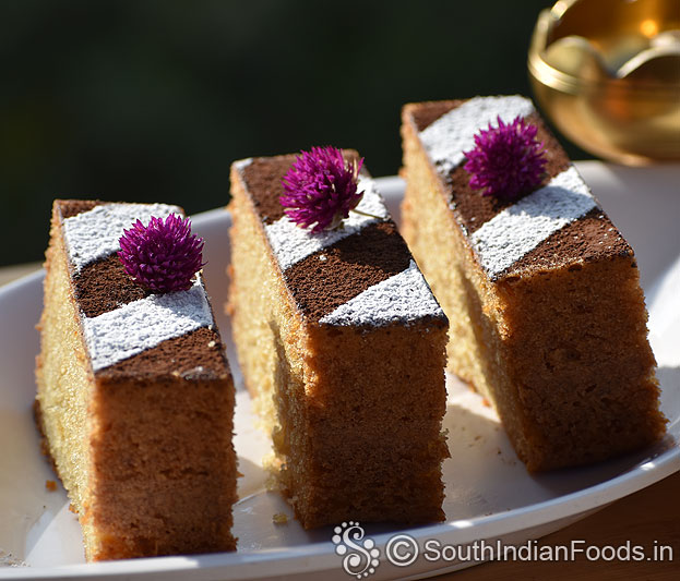 Butterless vanilla cake