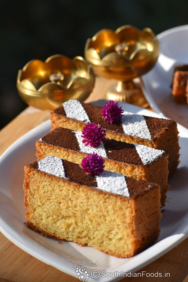 Ovenless vanilla cake