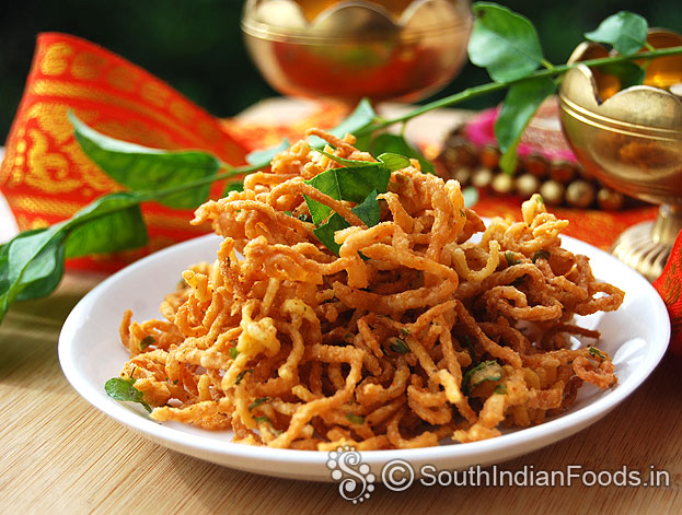 Indian style noodles fritters