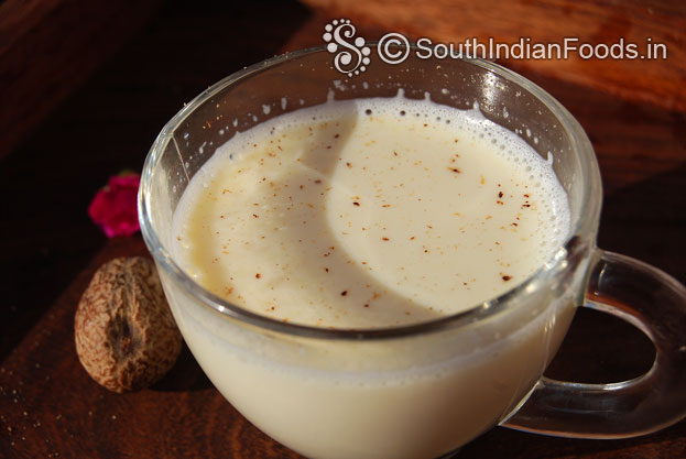 Nutmeg milk