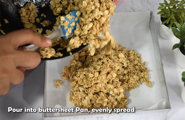 Oats honey energy bar