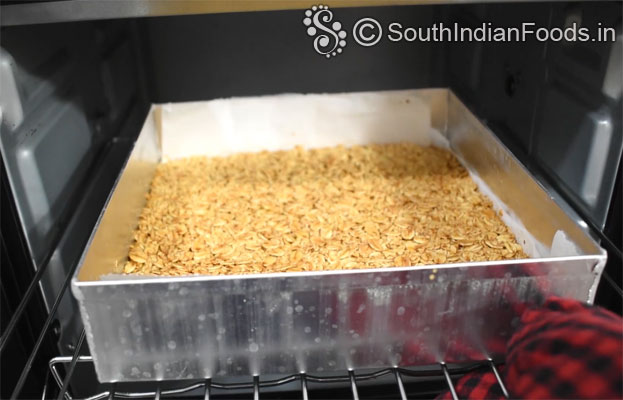 Oats honey energy bar