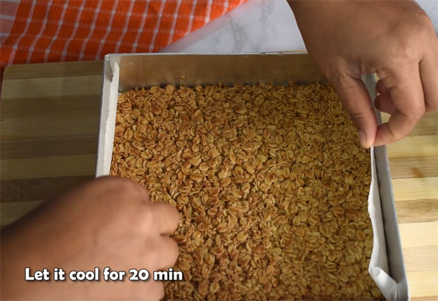 Oats honey energy bar