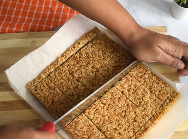 Oats honey energy bar