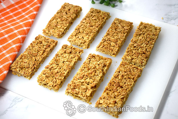 Oats honey energy bar