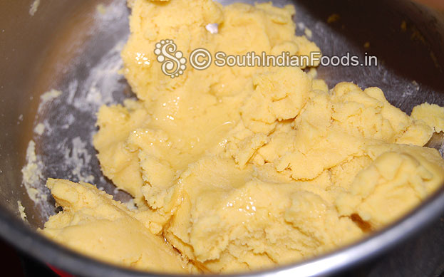 Add 1 tbsp of oil then again knead it