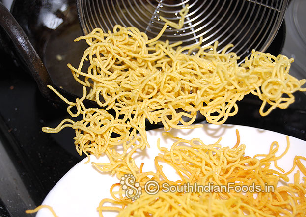 Transfer to a plate and cool it for 2 min