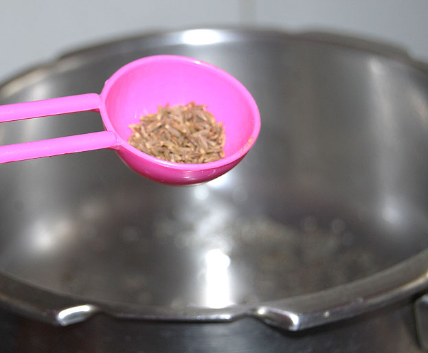 Add cumin seeds