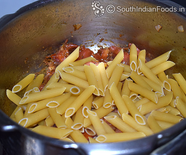 Add penne pasta