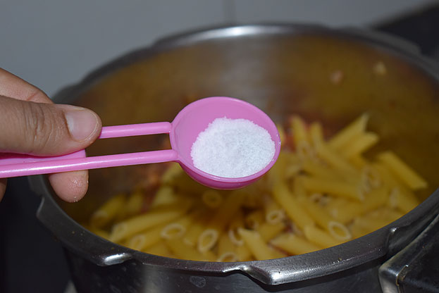 Add salt mix well