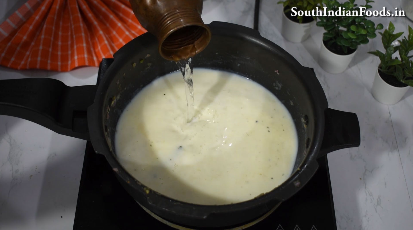 One pot fusilli casicum white sauce pasta