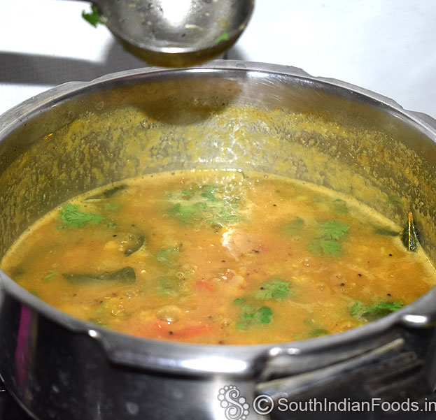 Add coriander leaves