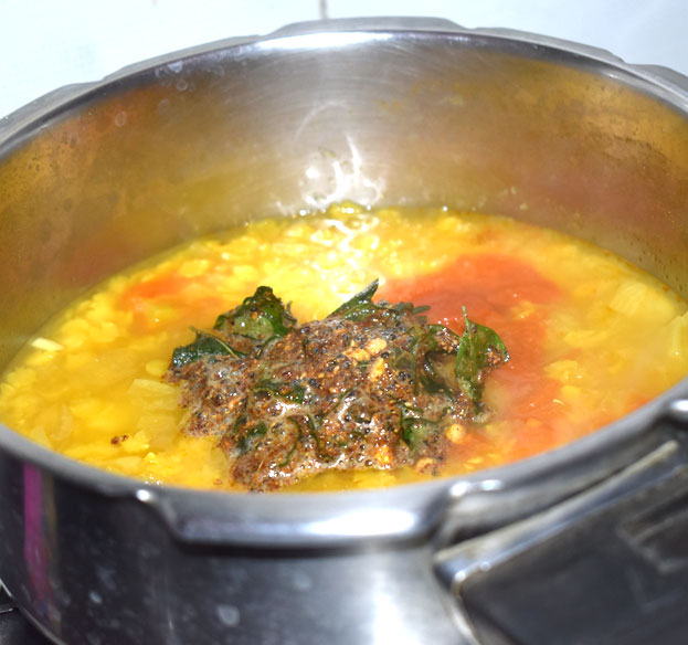 Add seasoned ingredients