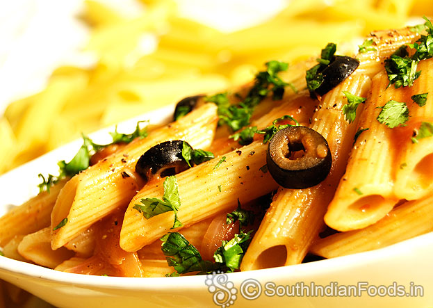 One pot penne pasta