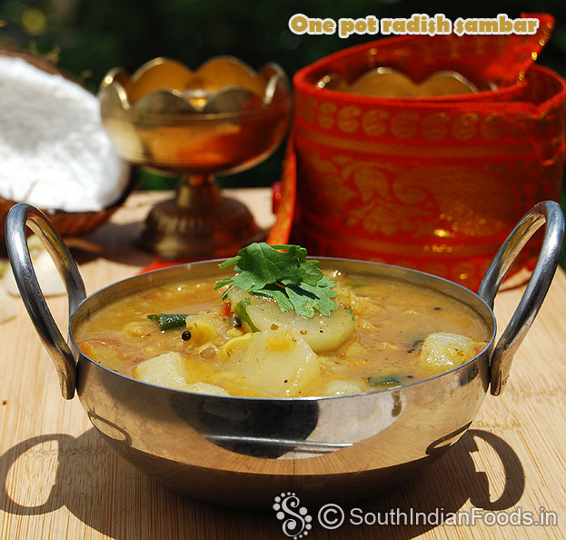 Daikon sambar